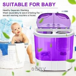 Electric Mini Portable Compact 3.6KG Capacity Washer Washing Machine Spin Dryer