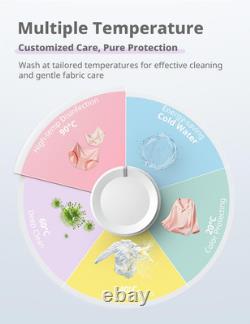 Freestanding Washing Machine, 6Kg Load, Heat Wash 90? , Quick Wash, 15 Washing Progra