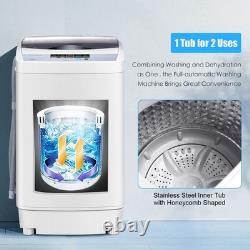 Fully Automatic Washing Machine 4.5KG 10 Programs Spin Dryer with Drain Pump