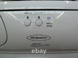 Fully Reconditioned 6KG 1400rpm Hotpoint washing machine in white. Model WMT01