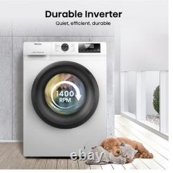 HISENSE 1 Series WFQP9014EVM 9 kg 1400 Spin Washing Machine White