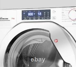 HOOVER H-WASH 300 Pro HBWOS 69TAMCET Integrated WiFi 9kg Washing Machine White