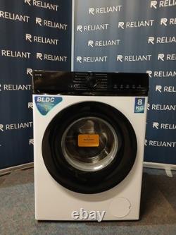 HYE Freestanding Slimline Washing Machine 8kg 1400rpm White Refurb C (Read)