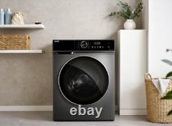 HYE Premium 10kg Washing Machine Freestanding Touch LED Display Graphite