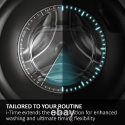 Haier BHA6S69M6DB9J-80 9Kg Washing Machine White / Black 1600 RPM A Rated