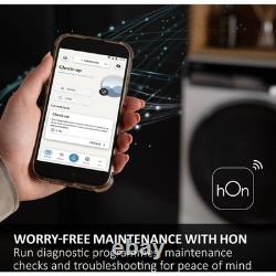 Haier BHA6S69M6DB9J-80 9Kg Washing Machine White / Black 1600 RPM A Rated