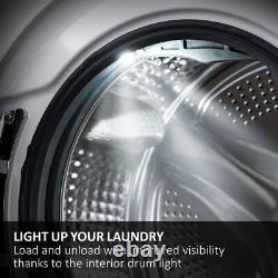 Haier HW100-B14959S8U1U 10Kg Washing Machine Graphite 1400 RPM A Rated