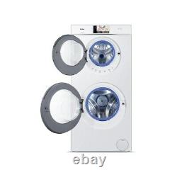 Haier HW120-B1558 DuoDrum 12kg 1500rpm Freestanding Washing Machine-White (5099)