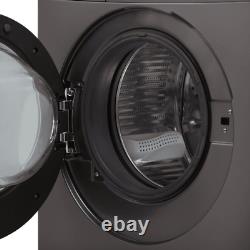 Haier HW80-B1439NS8 8Kg Washing Machine 1400 RPM A Rated Graphite 1400 RPM