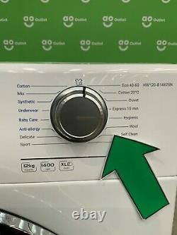 Haier Washing Machine 12Kg 1400 RPM White A Rated HW120-B14876N#LF36959