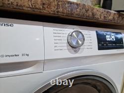 Hisense 10kg PureJet Washing Machine White B Rated Inverter WFQY1014EVJM