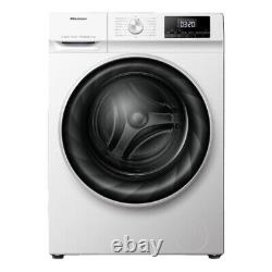Hisense 10kg Washing Machine, 1400 Spin, White B Rated -WFQY1014EVJM