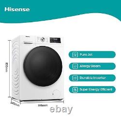 Hisense 3 Series 9kg 1400rpm Washing Machine White WFQA9014EVJM