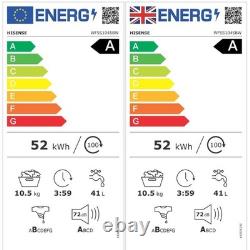 Hisense 5 Series 10.5kg 1400rpm Washing Machine White WF5S1045BW