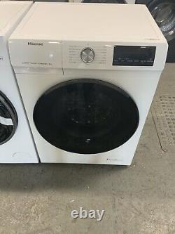 Hisense 8kg Washing Machine Steam Quick Wash 1400rpm White WFQA8014EVJM
