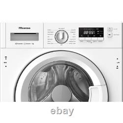 Hisense WF3M841BWI 8Kg Washing Machine White 1400 RPM A Rated