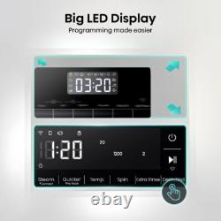 Hisense WF3S1243BB3 12Kg Washing Machine Black 1400 RPM A Rated