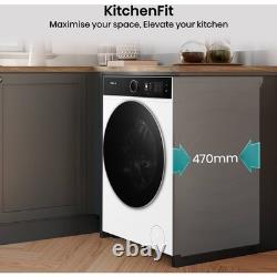 Hisense WF5I9043BWFS 9Kg Washing Machine White 1400 RPM A Rated