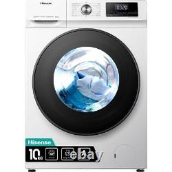 Hisense WFQA1014EVJM 10Kg Washing Machine 1400 RPM A Rated White 1400 RPM