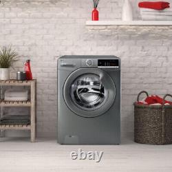 Hoover D Rated 8kg 1500 Spin Washing Machine in Graphite H3W58TGGE