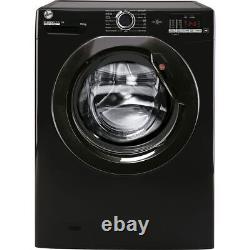 Hoover H3W4102DABBE 10Kg Washing Machine 1400 RPM C Rated Black 1400 RPM