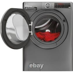 Hoover H3WPS4126TAMBR80 12Kg Washing Machine Anthracite 1400 RPM A Rated
