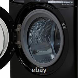 Hoover H3WS4105TACBE 10Kg Washing Machine 1400 RPM C Rated Black 1400 RPM