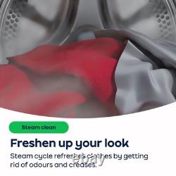 Hoover HBR 411BL9G-80 11Kg Washing Machine Graphite 1400 RPM A Rated