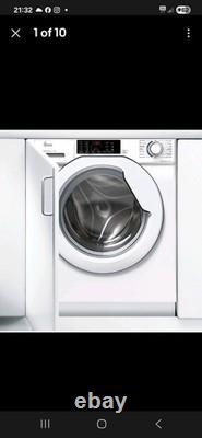 Hoover HBW 49TAMEJ-80 9Kg Washing Machine White 1400 RPM A Rated