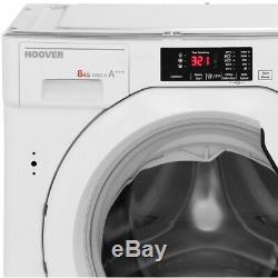 Hoover HBWM814D H-WASH 300 A+++ Rated Integrated 8Kg 1400 RPM Washing Machine