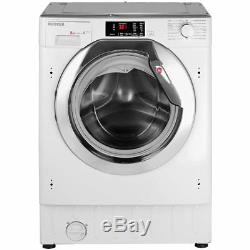 Hoover HBWM814DC A+++ Rated Integrated 8Kg 1400 RPM Washing Machine White /