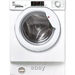 Hoover HBWS 49D2E Integrated Washing Machine White 9kg 1400 rpm Built