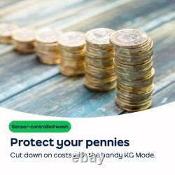 Hoover HW411AMBCB/1 11Kg Washing Machine Black 1400 RPM A Rated