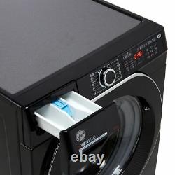 Hoover HW69AMBCB/1 9Kg Washing Machine 1600 RPM A Rated Black 1600 RPM