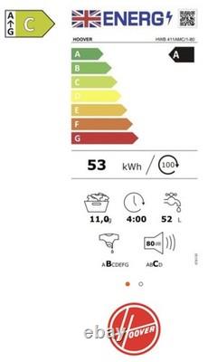 Hoover HWB411AMC 11kg 1400rpm Washing Machine White Energy Class A+++