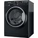Hotpoint 8kg 1400rpm Freestanding Washing Machine Black Nswm845cbsukn