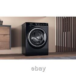 Hotpoint 8kg 1400rpm Freestanding Washing Machine Black NSWM845CBSUKN