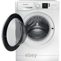 Hotpoint 8kg 1400rpm Freestanding Washing Machine White NSWM845CWUKN
