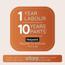 Hotpoint Anti-Stain 10 kg Washing Machine 1400rpm, Full-Load 45' & Steam Hygiene