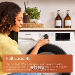 Hotpoint AntiStain 10kg Washing Machine with Steam White