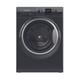 Hotpoint Antistain 7kg 1400rpm Washing Machine Black Nswm7469bsuk