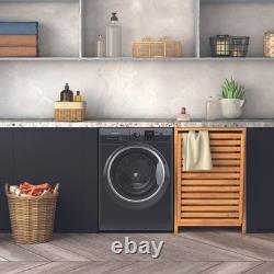 Hotpoint AntiStain 7kg 1400rpm Washing Machine Black NSWM7469BSUK