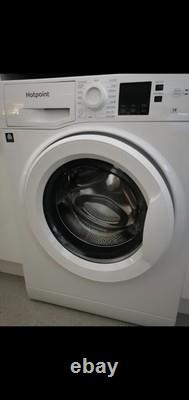 Hotpoint Antistain NSWM743UWUK 7kg Washing Machine White, only year old
