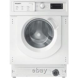 Hotpoint BIWMHG71483UKN Integrated Washing Machine White 7kg 1400 Spin