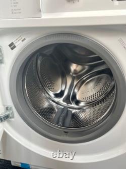 Hotpoint BIWMHG81485UK Integrated 8kg Front-Loading Washing Machine White Used