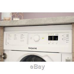 Hotpoint BIWMHL71453UK A+++ Rated Integrated 7Kg 1400 RPM Washing Machine White