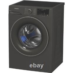 Hotpoint H 101G ANTI STAIN UK 10Kg Washing Machine Dark Grey 1400 RPM A Rated