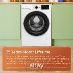 Hotpoint HBCA 103 CARE UK 10Kg Washing Machine White 1400 RPM A Rated