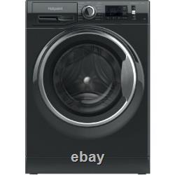 Hotpoint NM11 948 BC A UK 9Kg Washing Machine Black 1400 RPM A Rated