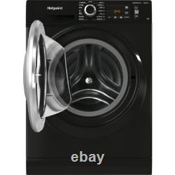 Hotpoint NM11 948 BC A UK 9Kg Washing Machine Black 1400 RPM A Rated